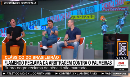 Kleber Gladiador: "Palmeiras atropelou o Flamengo no 1º tempo, mas precisa de reforços"