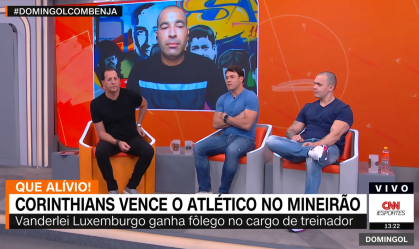 Domingol com Benja comenta vitória do Corinthians sobre o Atlético-MG