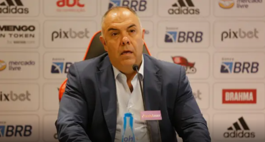 Marcos Braz, vice-presidente de futebol do Flamengo