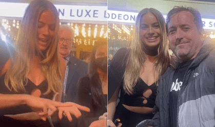 Fãs resgatam vídeo de Margot Robbie usando linguagem de sinais para conversar com admirador