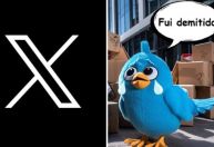 Brasileiros se despedem de passarinho azul do Twitter e criam memes com logo “X”