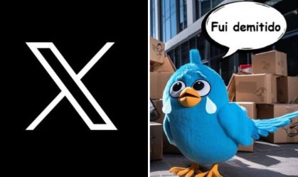 Brasileiros se despedem de passarinho azul do Twitter e criam memes com logo "X"