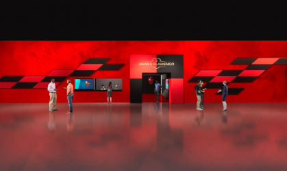 Projeto da fachada do Museu Flamengo