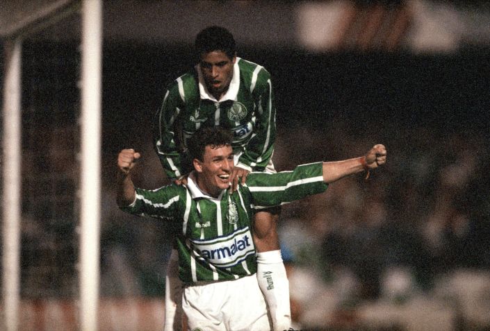 O uniforme do Palmeiras campeão paulista em 1993 / MAURILO CLARETO/ESTADÃO CONTEÚDO/AE