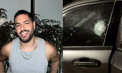 Pedro Sampaio diz ter sofrido tentativa de assalto e tem carro baleado no Rio