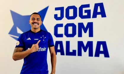 Cruzeiro anuncia a contratação do atacante Rafael Elias “Papagaio”