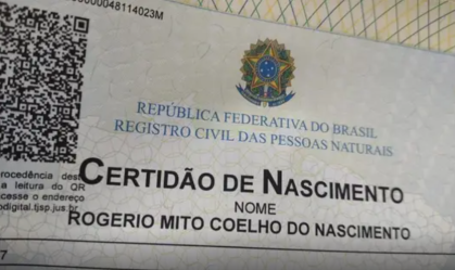 Menino é nomeado como "Rogério Mito" pelo pai