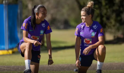 Seleção Brasileira faz primeiro treino em preparação para a Copa do Mundo Feminina