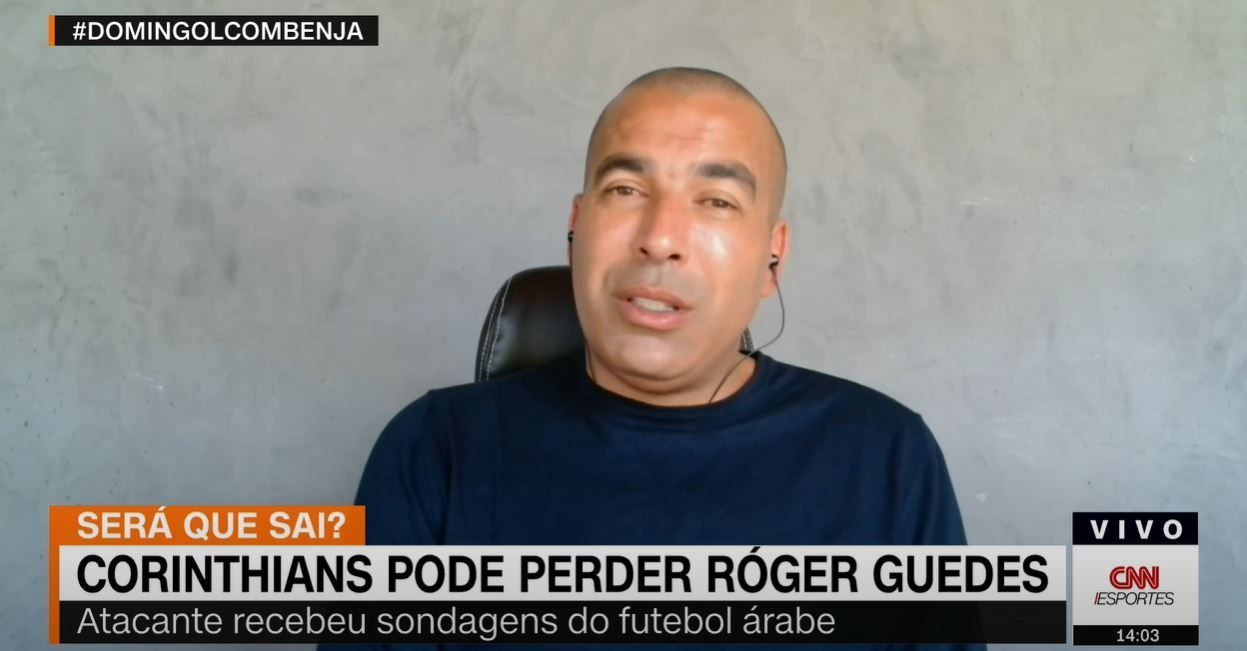 Emerson Sheik comenta situação de Róger Guedes no Corinthians