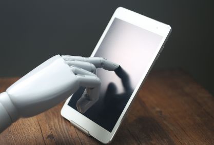 AI robotic operations tablet