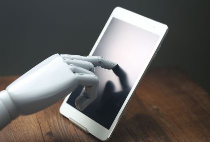 AI robotic operations tablet