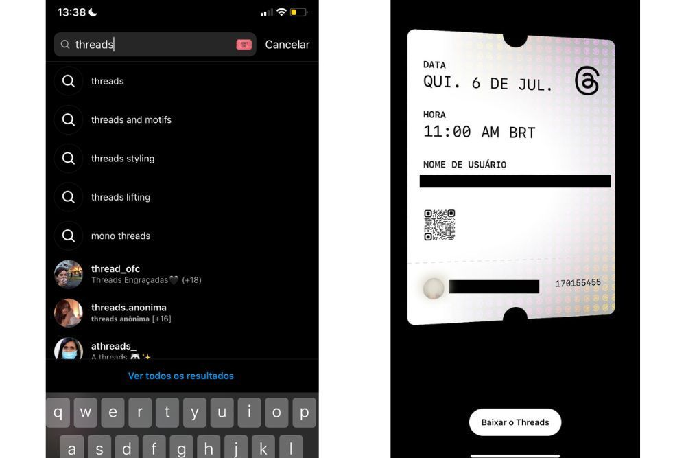 Lançamento app Threads / Imagem: divulgação/threads