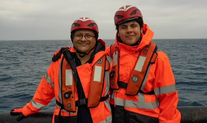 Veja a última foto de pai e filho antes de embarcarem no submarino Titan