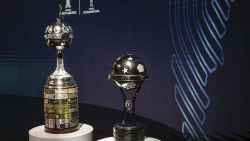 Taças da Libertadores e da Copa Sul-Americana
