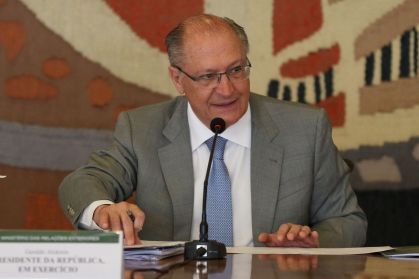 O presidente da República em exercício, Geraldo Alckmin, participa da reunião interministerial preparatória para a 7ª Sessão Plenária da Comissão Sino-Brasileira de Alto Nível de Concertação e Cooperação