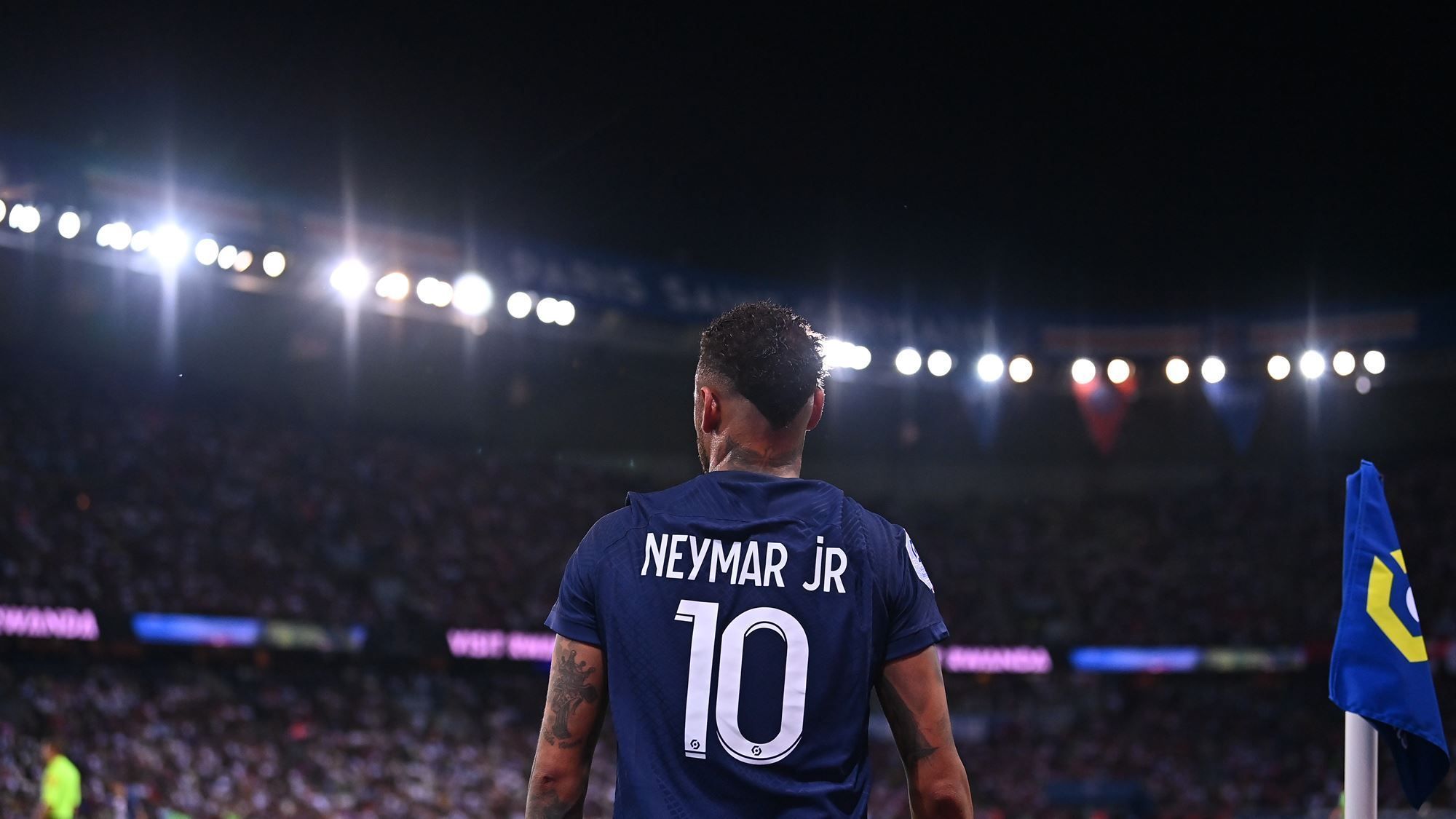 Neymar atuou seis temporadas no Paris Saint-Germain