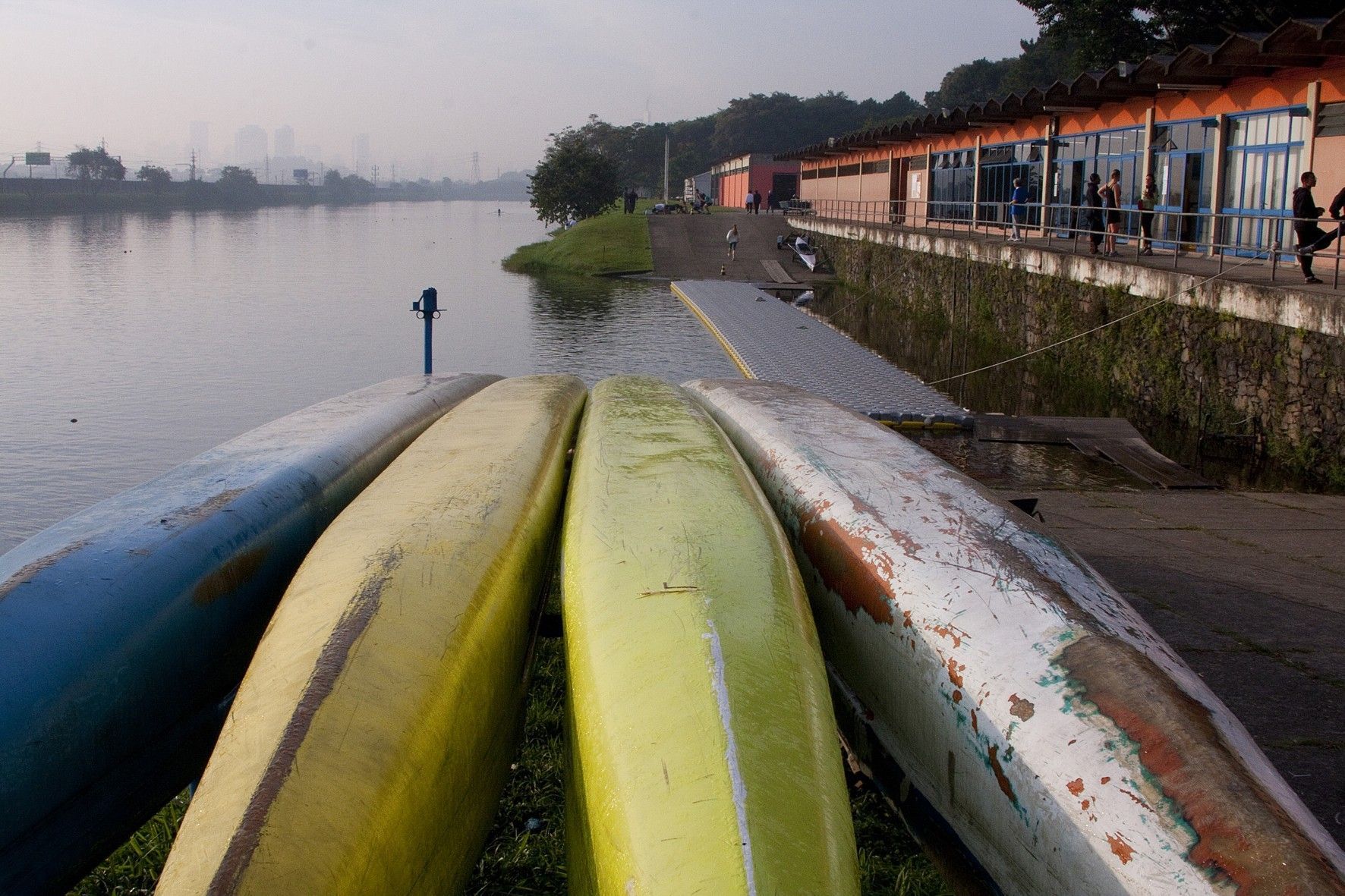 Raia Olímpica da Universidade de São Paulo (USP), na Cidade Universitária, Butantã, na zona oeste de São Paulo. / Marcos Santos/USP Imagens