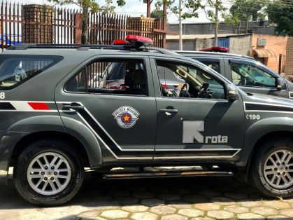 Viatura policial da Rota (Rondas Ostensivas Tobias de Aguiar)