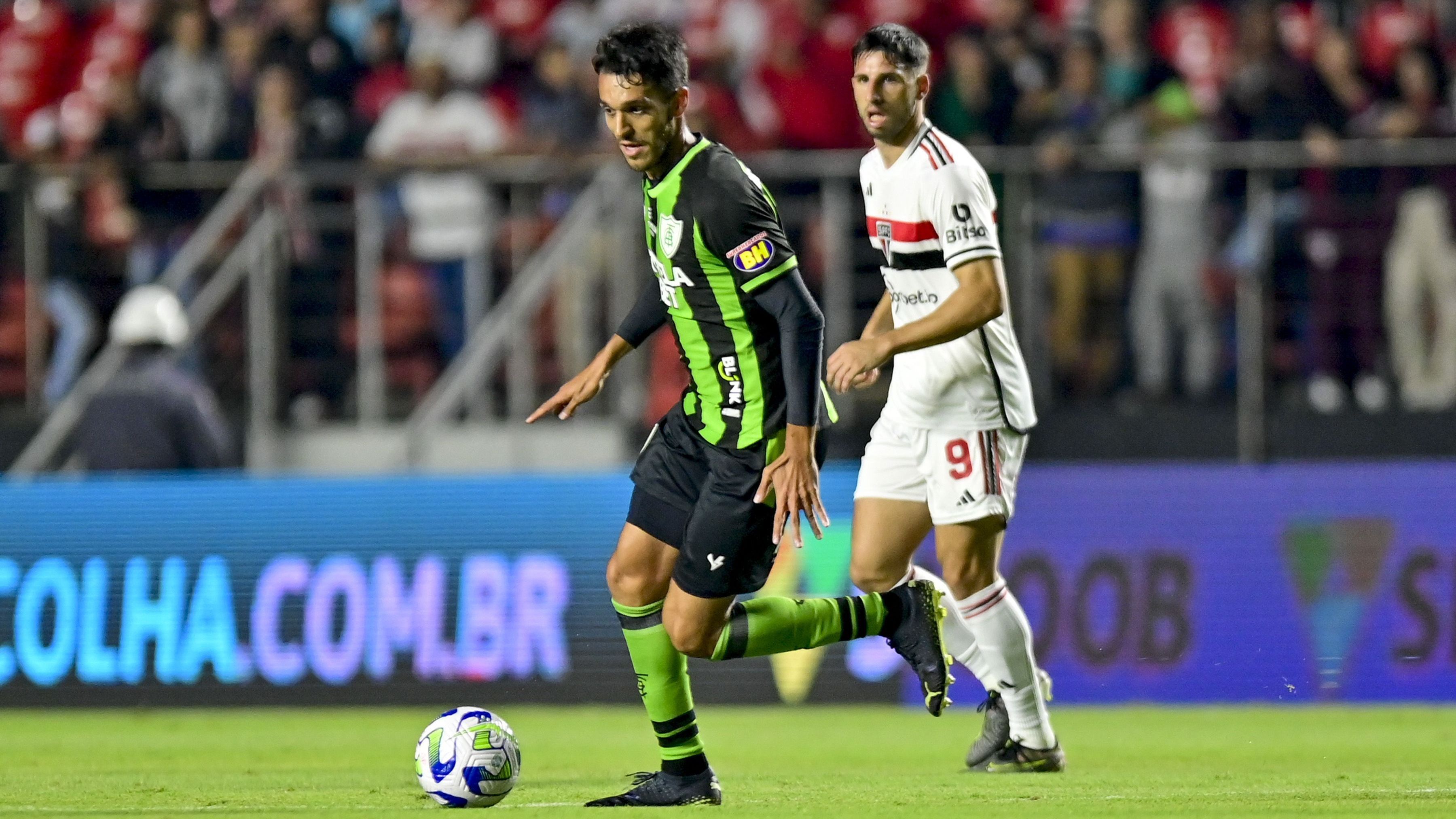 América-MG e São Paulo em partida pelo primeiro turno do Brasileirão