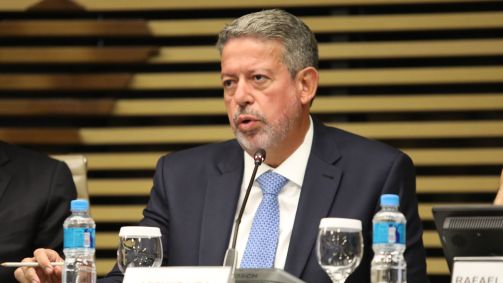 Arthur Lira, em evento na Fiesp