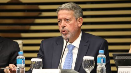 Arthur Lira, em evento na Fiesp