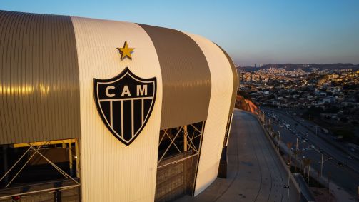 Nova casa do Atlético-MG, Arena MRV terá seu primeiro jogo oficial neste domingo (27)