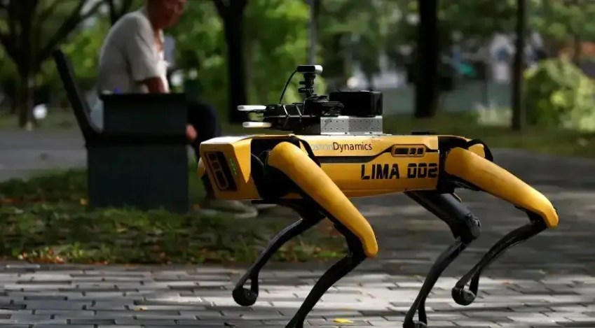 Spot, cão-robô da Boston Dynamics / Reprodução/Reuters