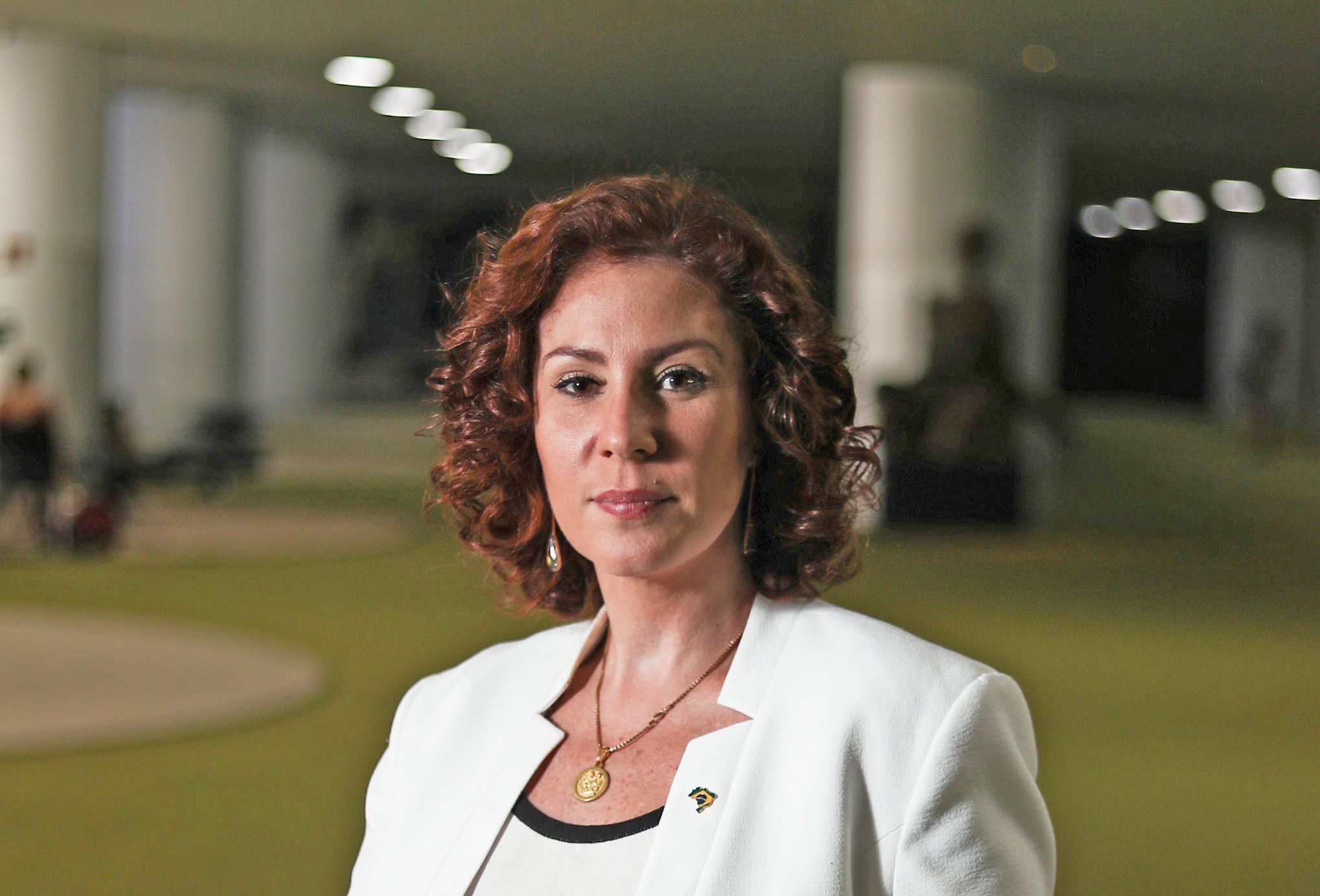 Foto de arquivo da deputada federal Carla Zambelli, em 22 de maio de 2020.