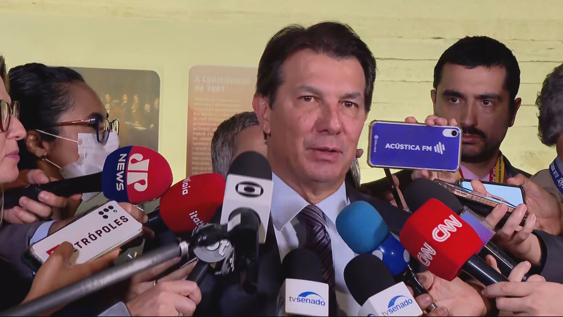 Presidente da CPMI do 8 de janeiro, deputado federal Arthur Maia (União-BA).