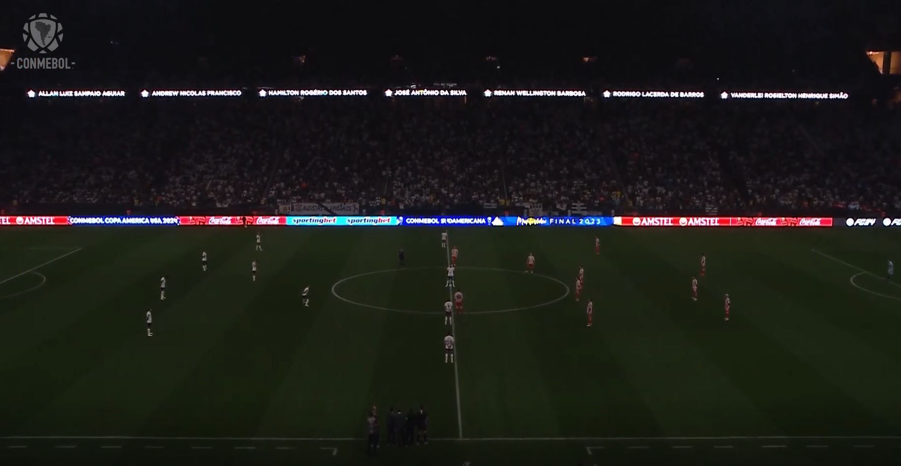 Minuto de silêncio na Neo Química Arena