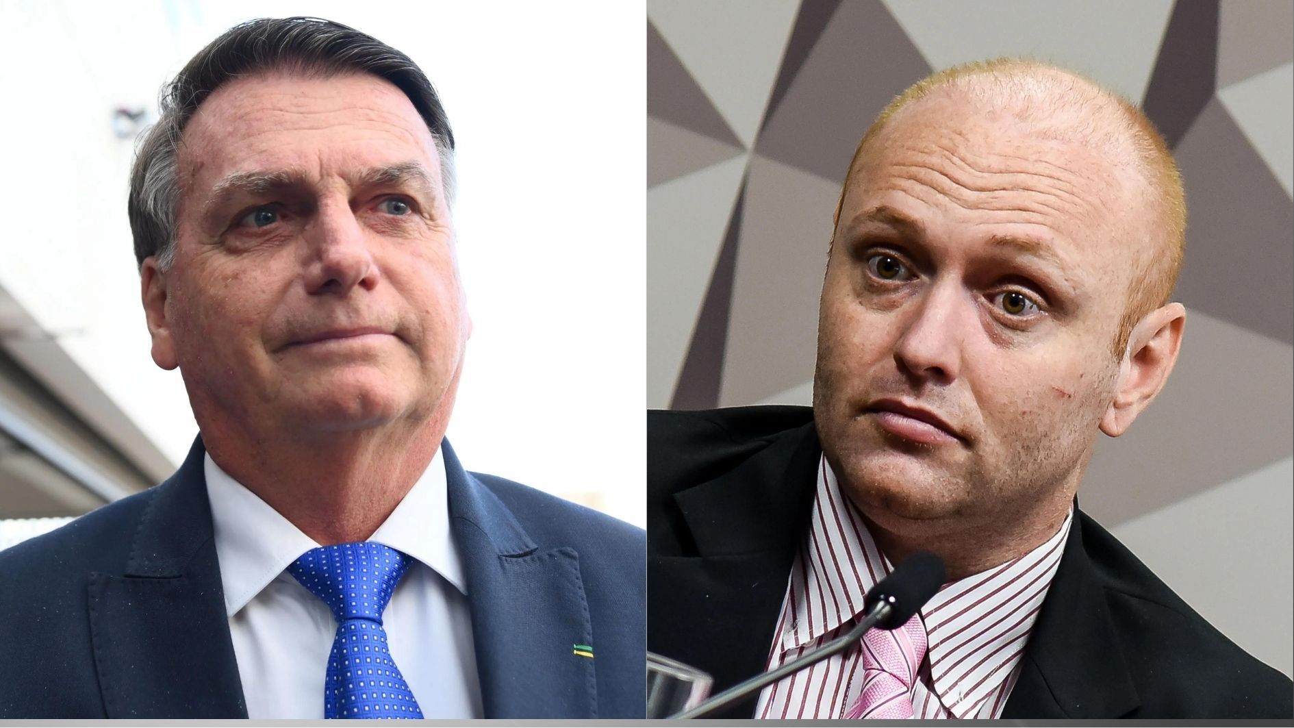Jair Bolsonaro e Walter Delgatti Neto