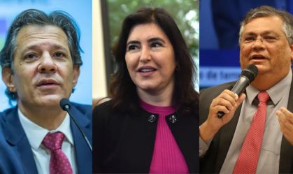 Imagem de destaque do post: Quaest: Haddad, Dino e Tebet são os ministros melhor avaliados por deputados