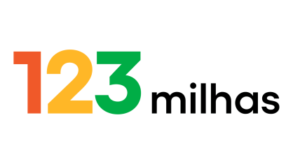 Logo da agência de viagens 123milhas
