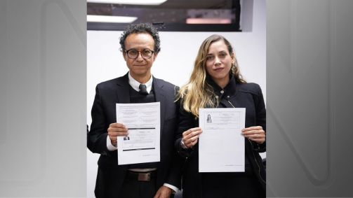 Christian Zurita e Andrea Gonzalez Nader oficializam candidatura à Presidência do Equador