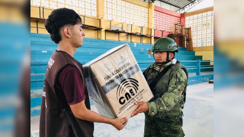 Forças Armadas do Equador reforçam esquema de segurança para as eleições presidenciais / Divulgação/Forças Armadas Equador