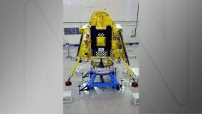 Módulo lunar Chandrayaan-3, da Índia