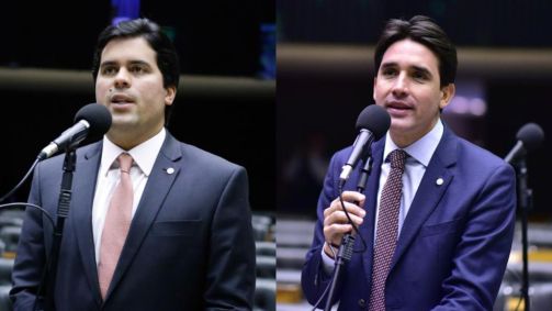 André Fufuca (PP-MA) e Silvio Costa Filho (Republicanos-PE)