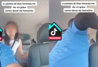 Passageira cospe em motorista de aplicativo após discussão por falta de troco; veja