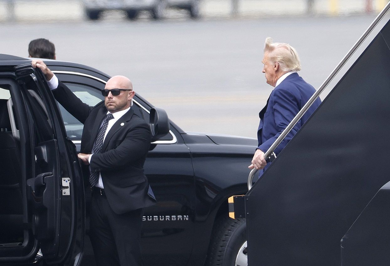 Former President Trump Attends Arraignment In Washington, D.C. Federal Court After His Indictment