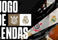 Corinthians Cabeçuda? Real Madrid erra escudo do Timão ao divulgar “jogo de lendas”