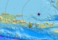 Terremoto de magnitude 7,0 atinge Mar de Bali, na Indonésia