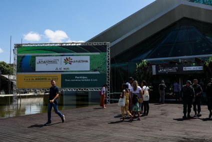 Local onde será realizada a Cúpula da Amazônia, em Belém (PA)