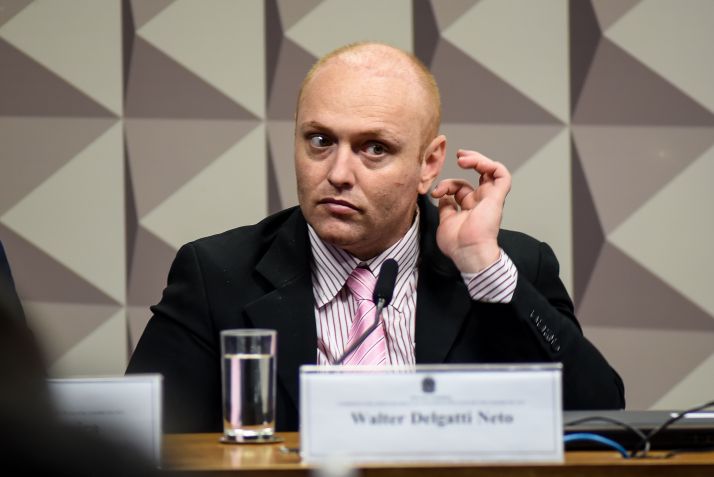 CPMI do 8 de Janeiro ouve o hacker Walter Delgatti por supostos trabalhos prestados para Deputada Carla Zambelli (PL-SP) para fraudar as urnas eletrônicas / Ton Molina/Fotoarena/Estadão Conteúdo