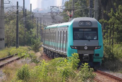 Trem da ViaMobilidade, que opera a linha 9-Esmeralda