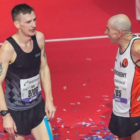 Pai e filho que correram mais rápido uma maratona / Guinness World Records