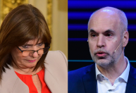 Principais oposicionistas e do mesmo partido, Larreta e Bullrich aguardam resultados separadamente na Argentina
