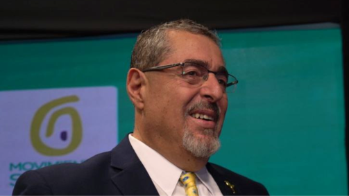 Candidato à Presidência da Guatemala Bernardo Arévalo (Semilla)