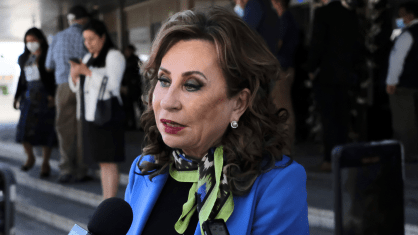 Sandra Torres, candidata do partido Unidade Nacional da Esperança a disputar a Presidência da Guatemala