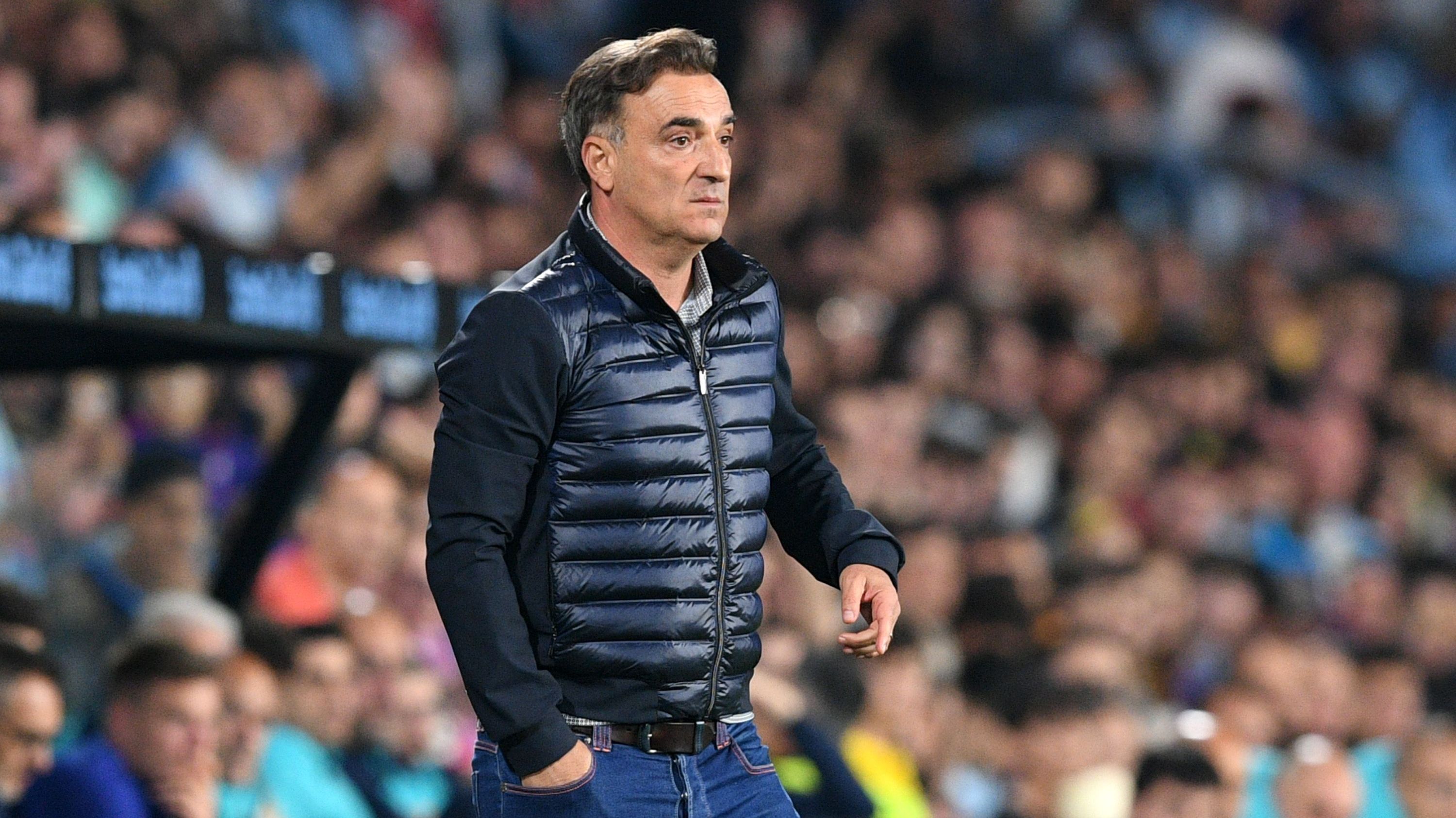 O técnico Carlos Carvalhal