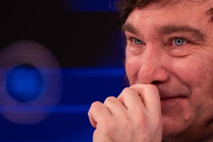 Javier Milei, candidato a presidente da Argentina